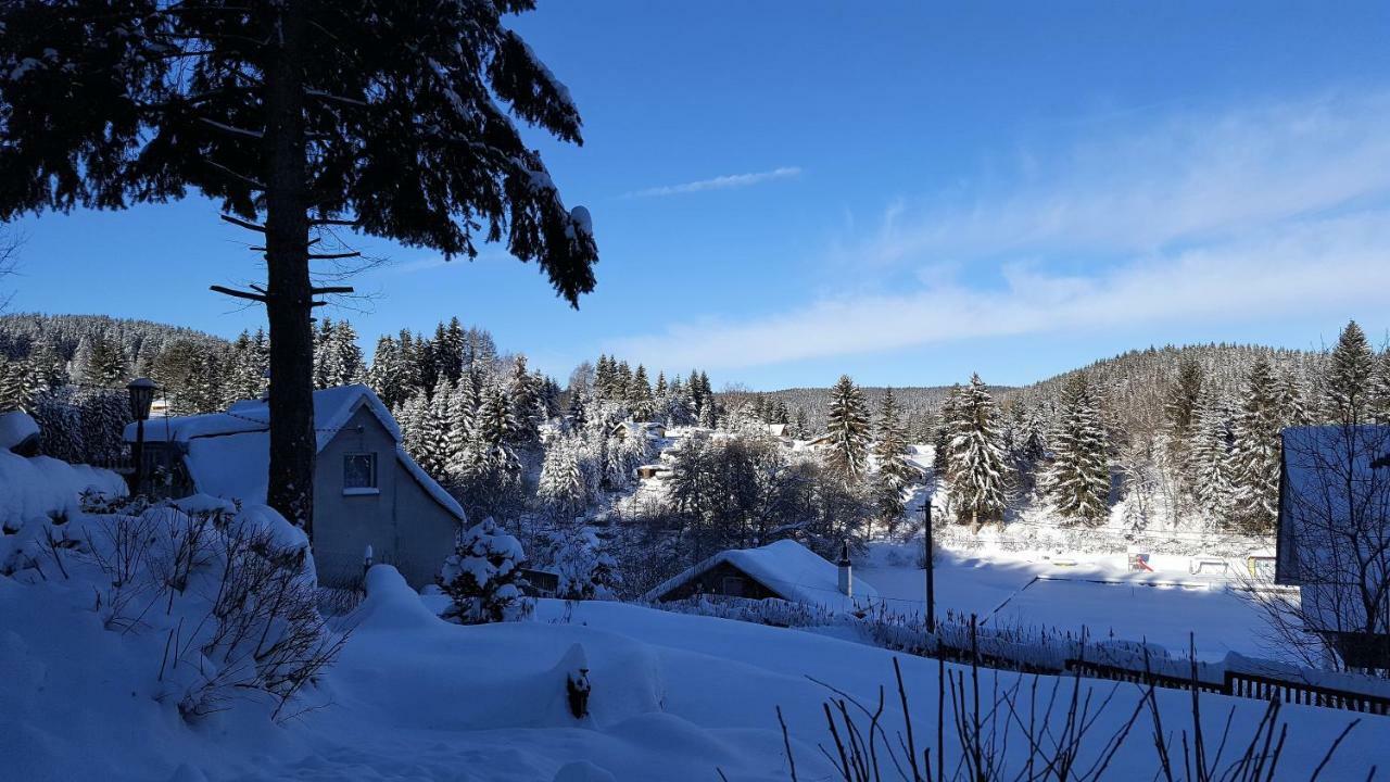 Stützerbach Pension & Gasthof "Am Park" Ug מראה חיצוני תמונה